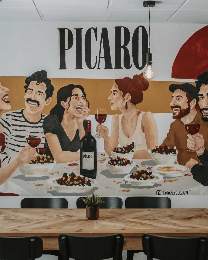Interior de Pícaro Restaurante